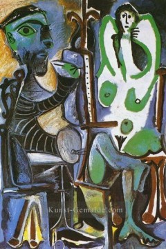 Der Künstler und sein Modell L artiste et son modele 6 1963 kubist Pablo Picasso Ölgemälde
